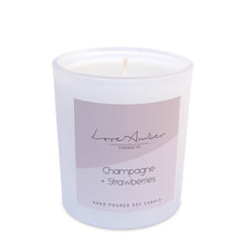 Load image into Gallery viewer, champagne-strawberry-soy-candle