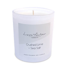 Load image into Gallery viewer, crushed-lime-and-sea-salt-soy-candle